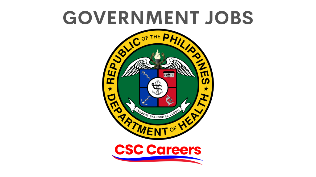 Department of Health DOH Careers Philippine Careers Philippine Government Jobs CSC Careers CSC Job Portal CSC Job Applications Civil Service Commission
