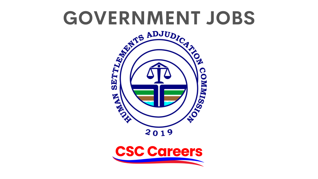 Human Settlements Adjudication Commission Careers Philippine Careers Philippine Government Jobs CSC Careers CSC Job Portal CSC Job Applications Civil Service Commission